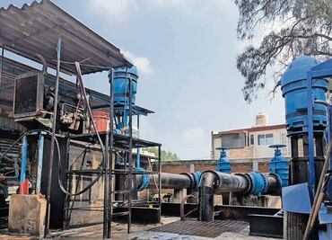 Reparan cárcamo en Rancho San Blas