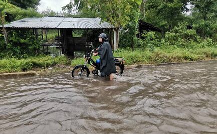 Frente frío 36 deja lluvias, inundaciones y algunos apagones en Yucatán