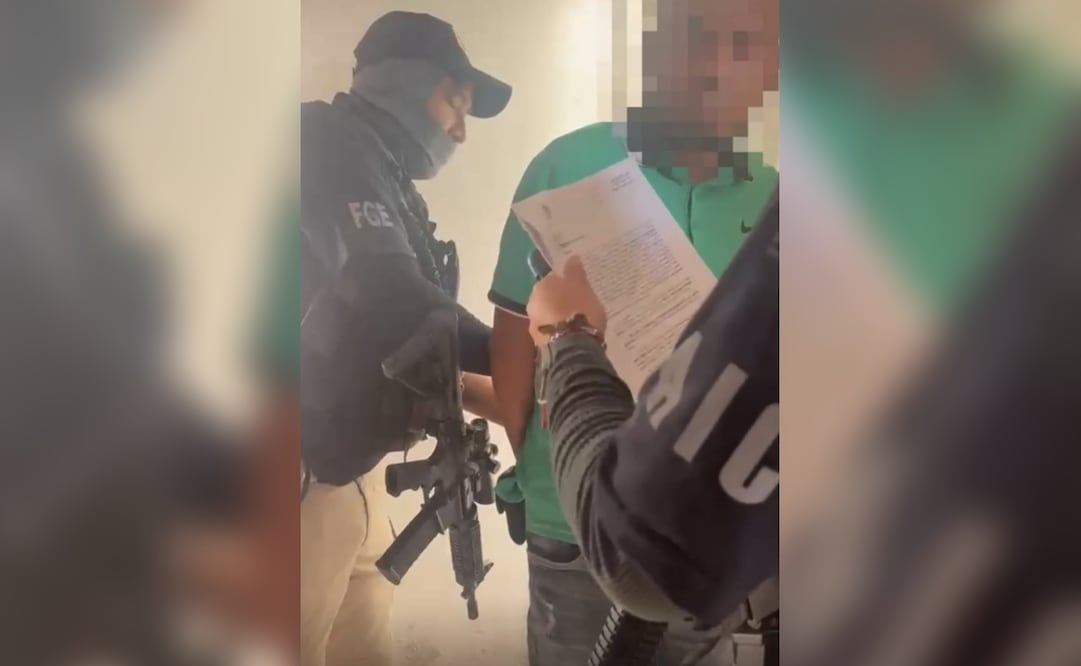 Capturan a presunto integrante de red de trata en León, Guanajuato; rescatan a una víctima menor de edad.
Foto: Especial.