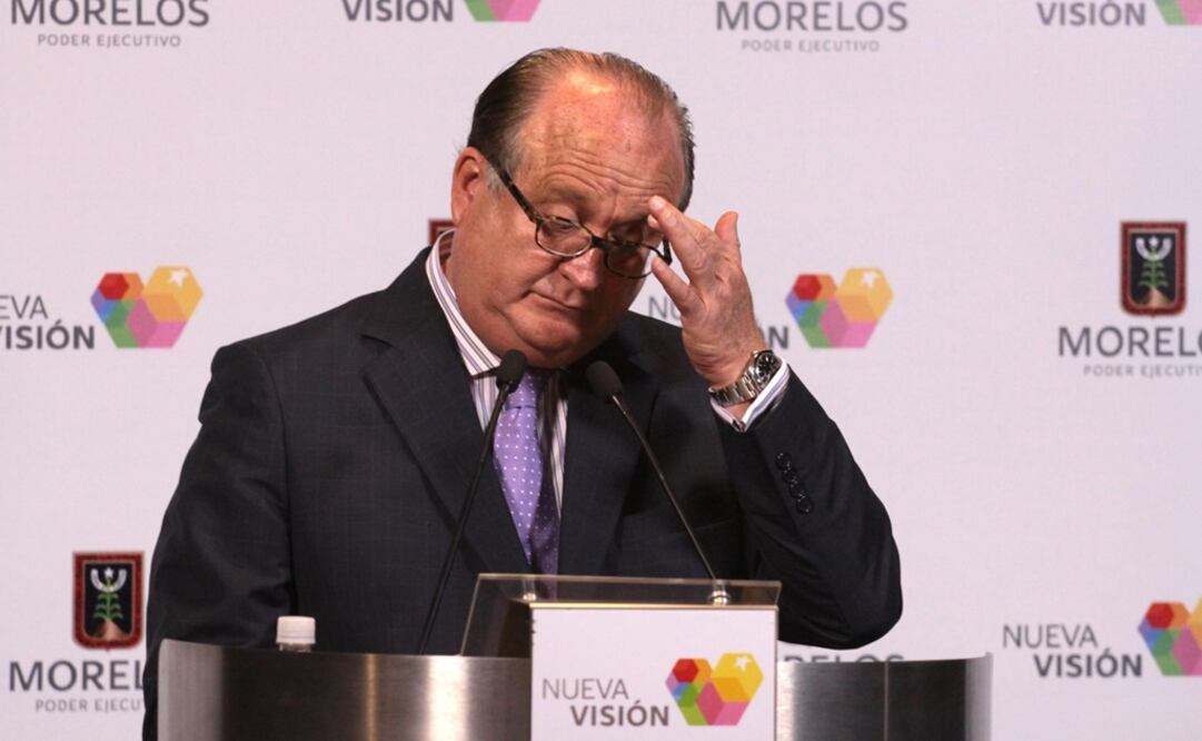 Graco Ramírez, exgobernador de Morelos. Foto: Archivo / EL UNIVERSAL