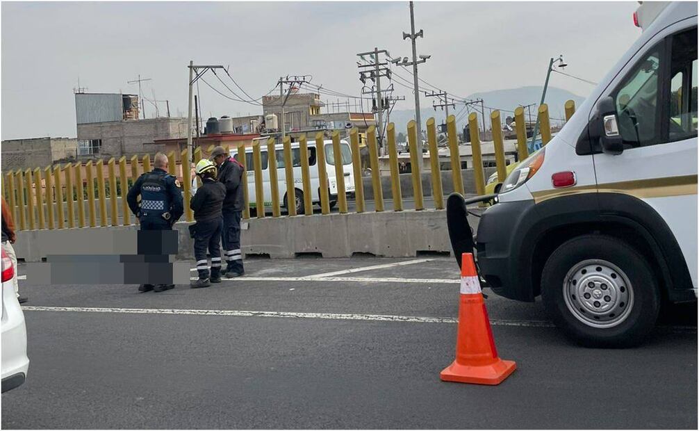 Accidente en la México-Puebla. Foto: Especial.