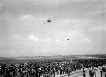 El olvidado "show" aéreo de Balbuena