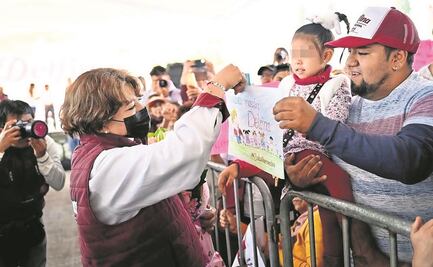 No vender la dignidad, pide Delfina Gómez