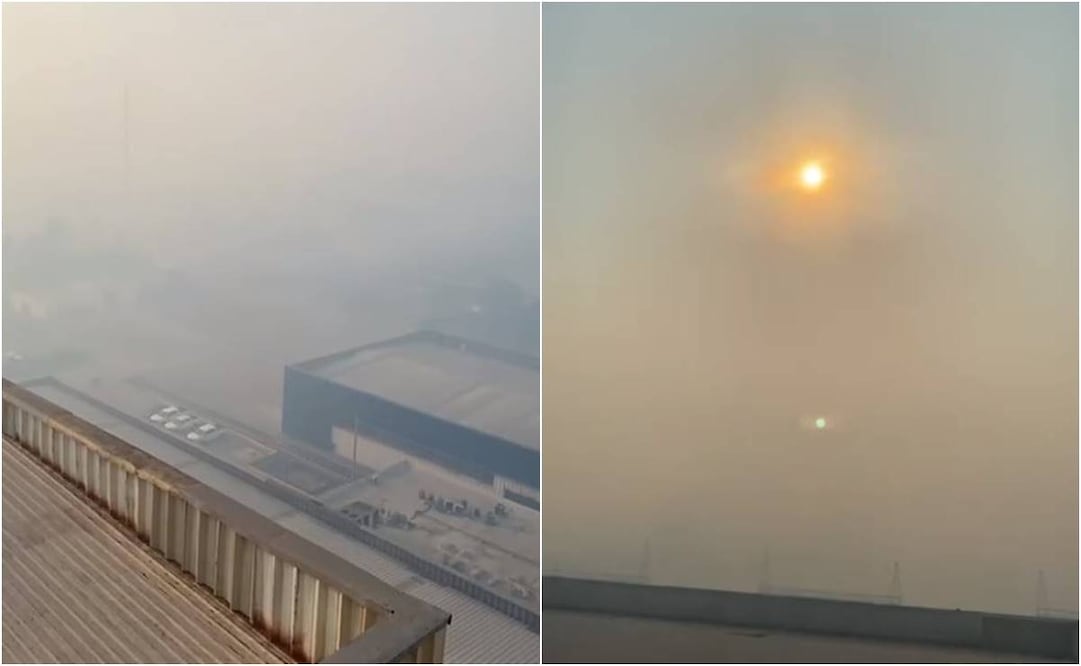 Nube tóxica en Colima. Foto: Especial