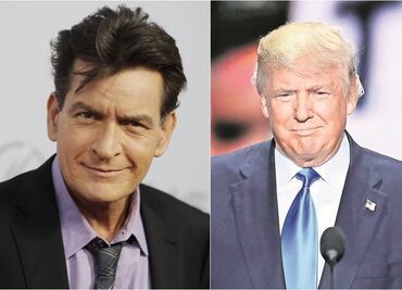 Charlie Sheen pide a Dios llevarse a Donald Trump