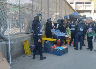 Detienen a 31 vendedores ambulantes en paradero Pantitlán