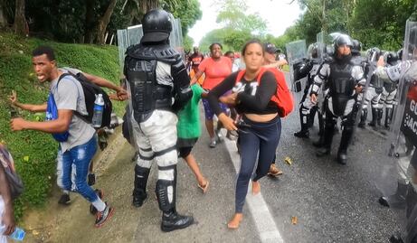 Condena CNDH violencia, agresiones y maltratos contra migrantes