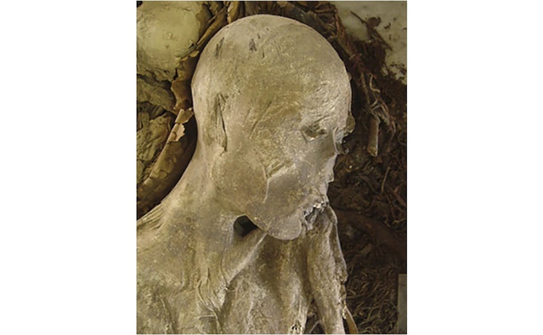 Entre las piezas había cinco momias, una de las cuales le fue ofrecida a Dom Pedro II. Foto: Museu Nacional Brasil/AP