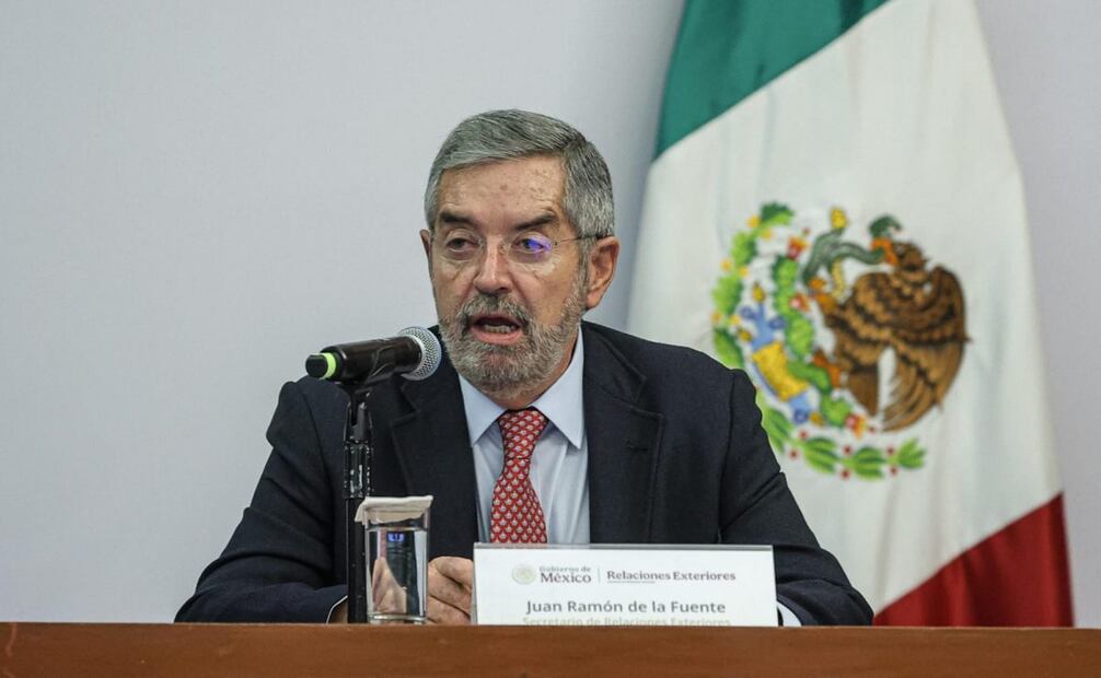 El canciller Juan Ramón de la Fuente. Foto: Gabriel Pano/ EL UNIVERSAL