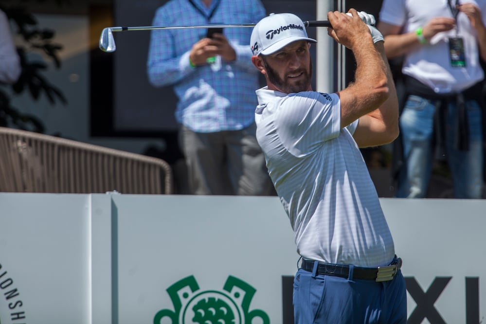 Camila Mata/EL UNIVERSAL. Dustin Johnson durante el WGC México Championship