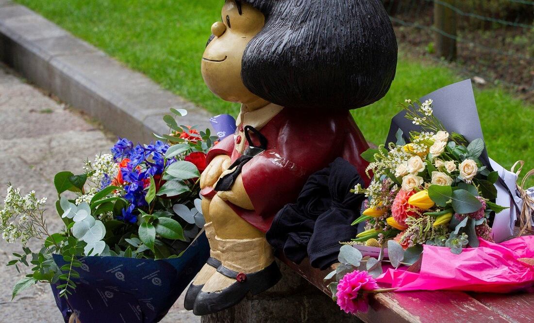 #QuinoPorSiempre ¿Y tú, qué recuerdo tienes de Mafalda? / Foto: EFE/Alberto Morante
