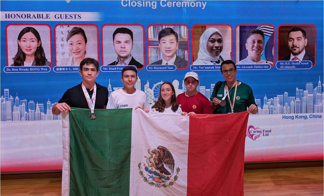 Mexicanos ganan medallas en Olimpiada Internacional de Economía y Finanzas. Foto: Especial