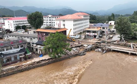 Fuertes lluvias e inundaciones dejan 34 muertos en China; Beijing, la ciudad más afectada