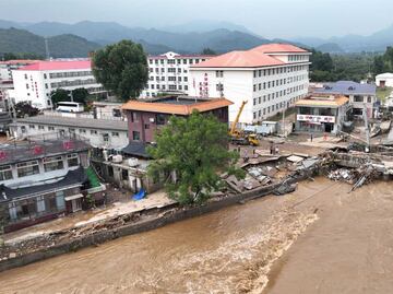 Fuertes lluvias e inundaciones dejan 34 muertos en China; Beijing, la ciudad más afectada