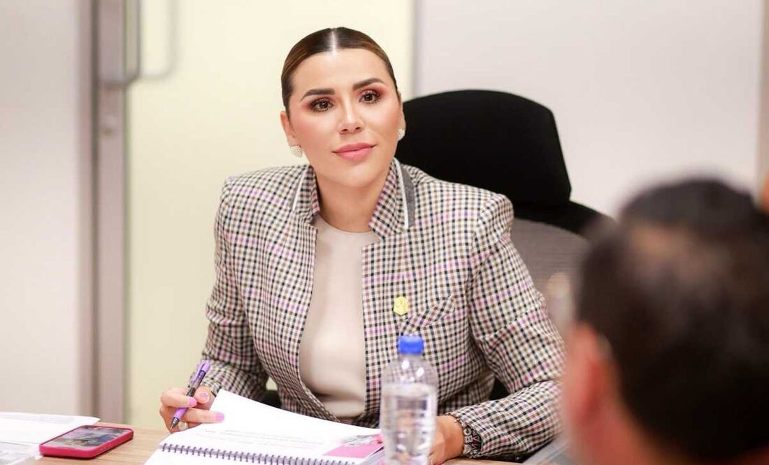 Marina del Pilar, gobernadora de Baja California. Foto: Tomada de la cuenta de X de @MarinadelPilar.