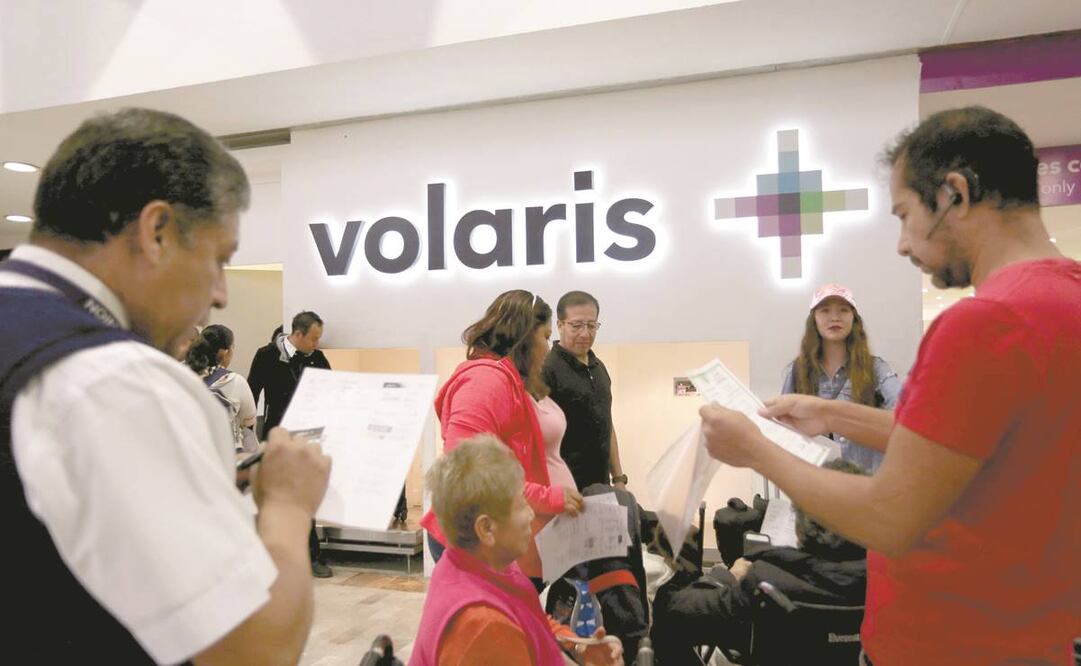 En 2020, Volaris contaba con 4 mil 846 empleados. Foto: Archivo/EL UNIVERSAL.
