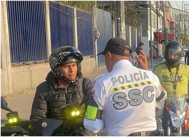 Alcaldía Gustavo A Madero implementa operativo "Salvando Vidas"; remite 55 motocicletas al corralón