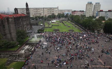 Despliegan operativo policiaco por marcha del 2 de octubre