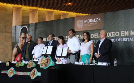 Consejo Mundial de Box y gobierno de Morelos firman convenio; preparan una clase de boxeo internacional en 2026