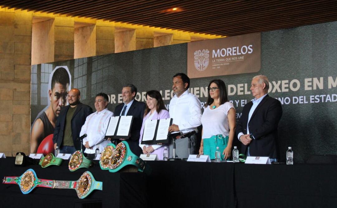 Consejo Mundial de Box prepara una clase de boxeo internacional en Morelos para 2026 (19/08/2025). Foto: Especial