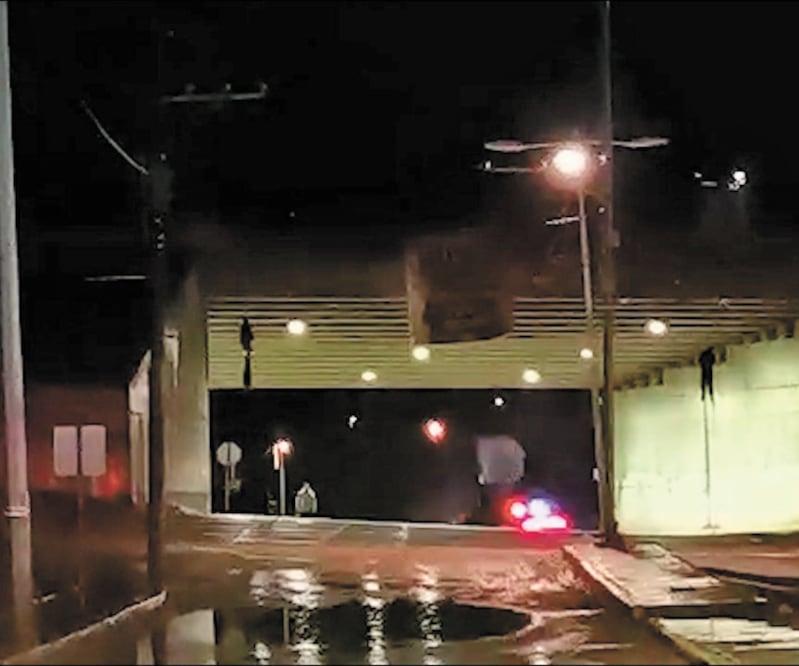 Los cuerpos de dos policías fueron hallados colgados. Foto: CORTESÍA OMAR HERNÁNDEZ