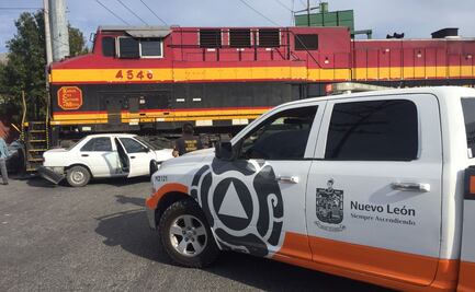 Accidentes viales dejan dos lesionados y actos de rapiña en Nuevo León