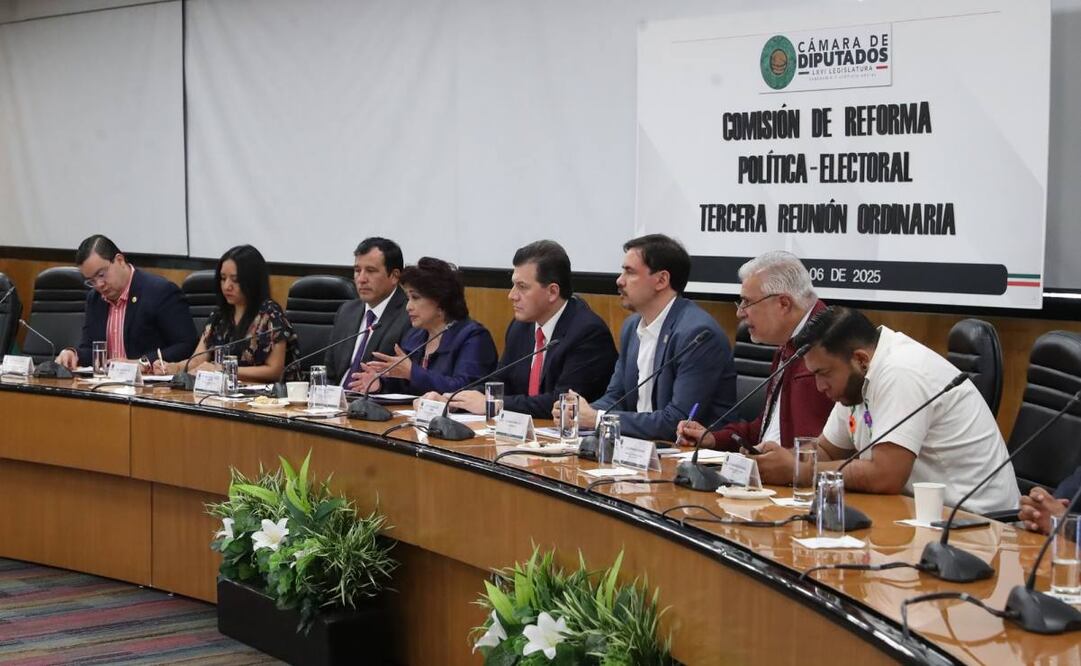 Comisión de Reforma Política-Electoral de la Cámara de Diputados. Foto: Especial