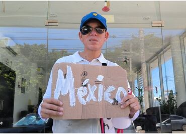 "Por su hambre enfermiza de poder, nos han dividido": Ciudadano con discapacidad visual protesta por Reforma Judicial en Cancún