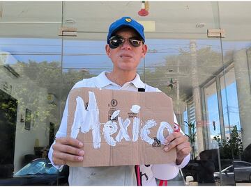 "Por su hambre enfermiza de poder, nos han dividido": Ciudadano con discapacidad visual protesta por Reforma Judicial en Cancún