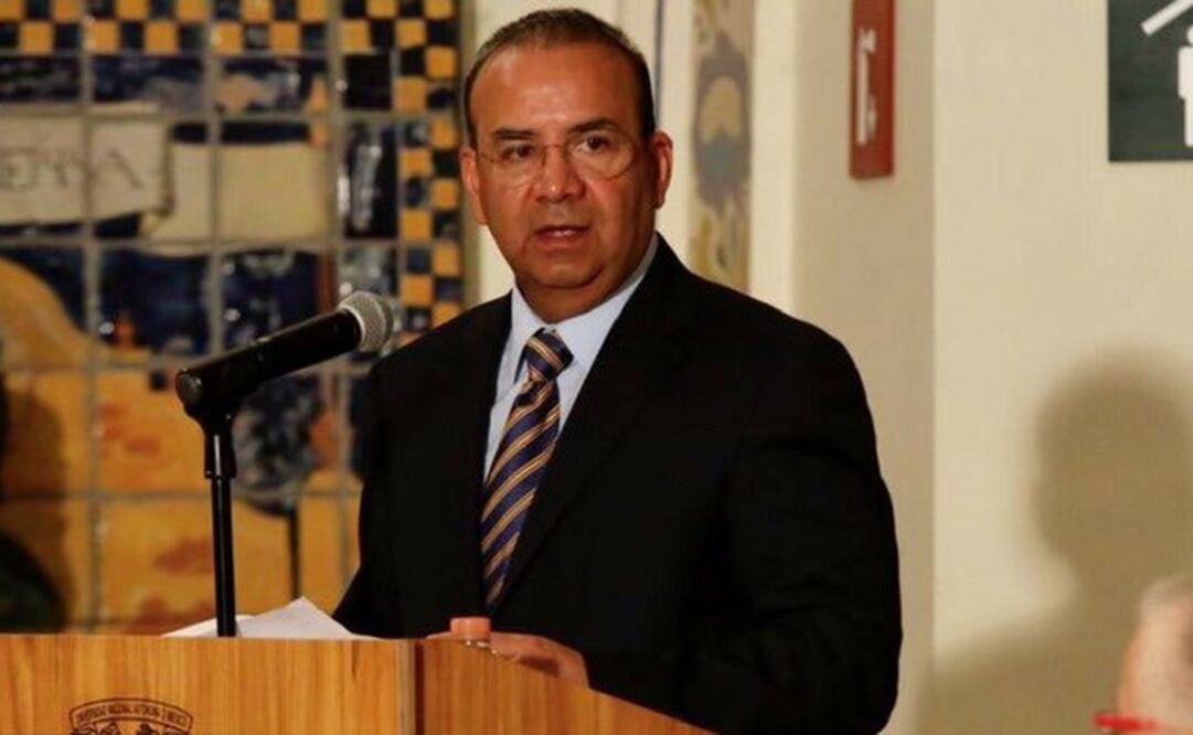 Alfonso Navarrete Prida, secretario de Gobernación, asistió a la inauguración de la sala Jorge Carpizo en el Museo de Las Constituciones (Foto: tomada de Twitter @navarreteprida)