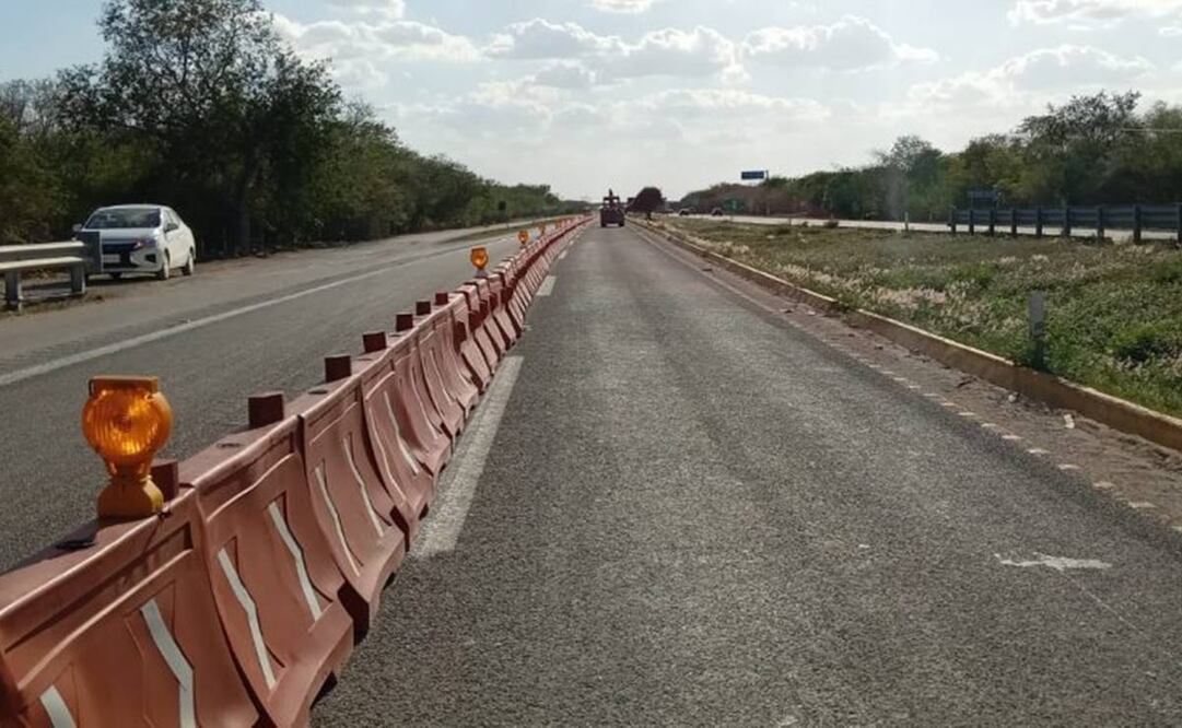 Este lunes se iniciará con los preparativos para la colocación de la segunda trabe en la estructura del viaducto hacia Campeche / Foto: Especial