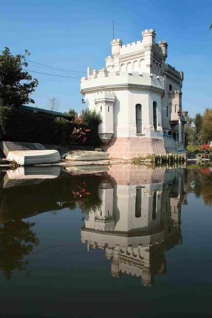 El misterioso castillo blanco de Xochimilco. Conoce su historia