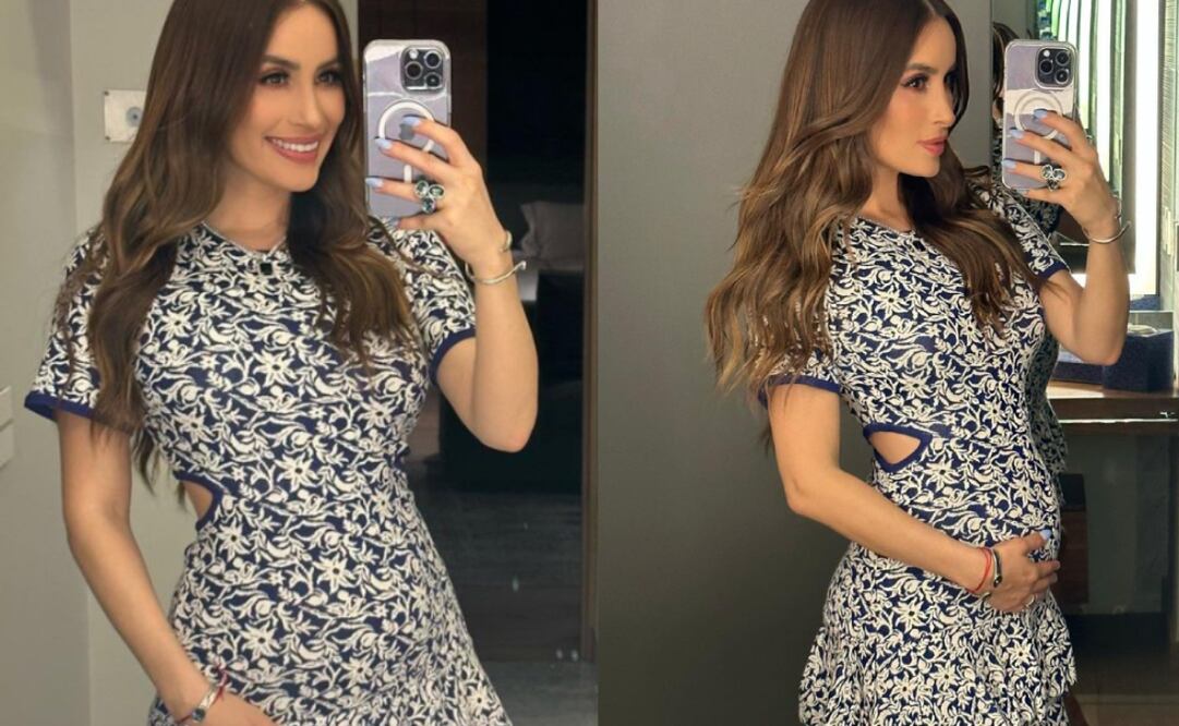 La conductora, por primera vez dejó ver su pancita de embarazo  Foto: Instagram