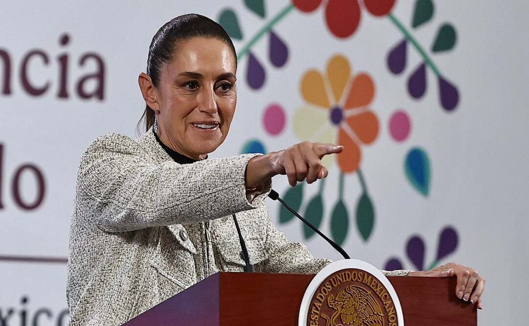 Conferencia del pueblo con la presidenta Claudia Sheinbaum en palacio nacional. Fotos: Berenice Fregoso / EL UNIVERSAL