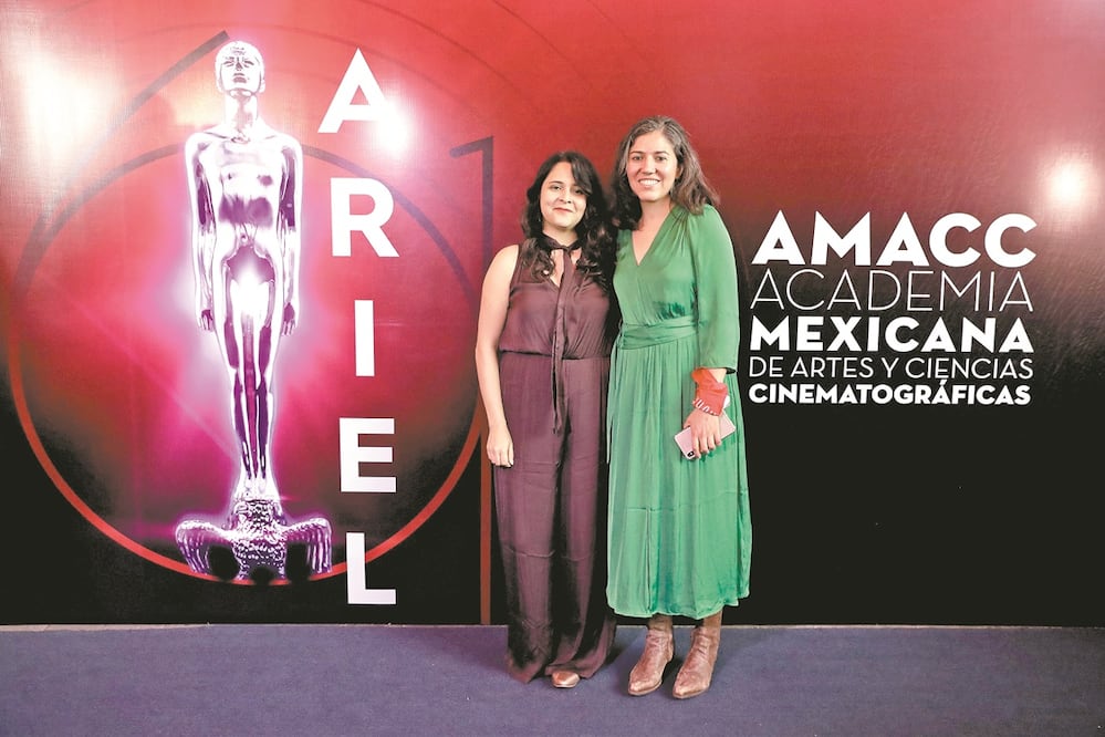 Astrid Rondero como productora y la directora Fernanda Valadez llevarán su película al certamen europeo. Foto: IVÁN STEPHENS. EL UNIVERSAL