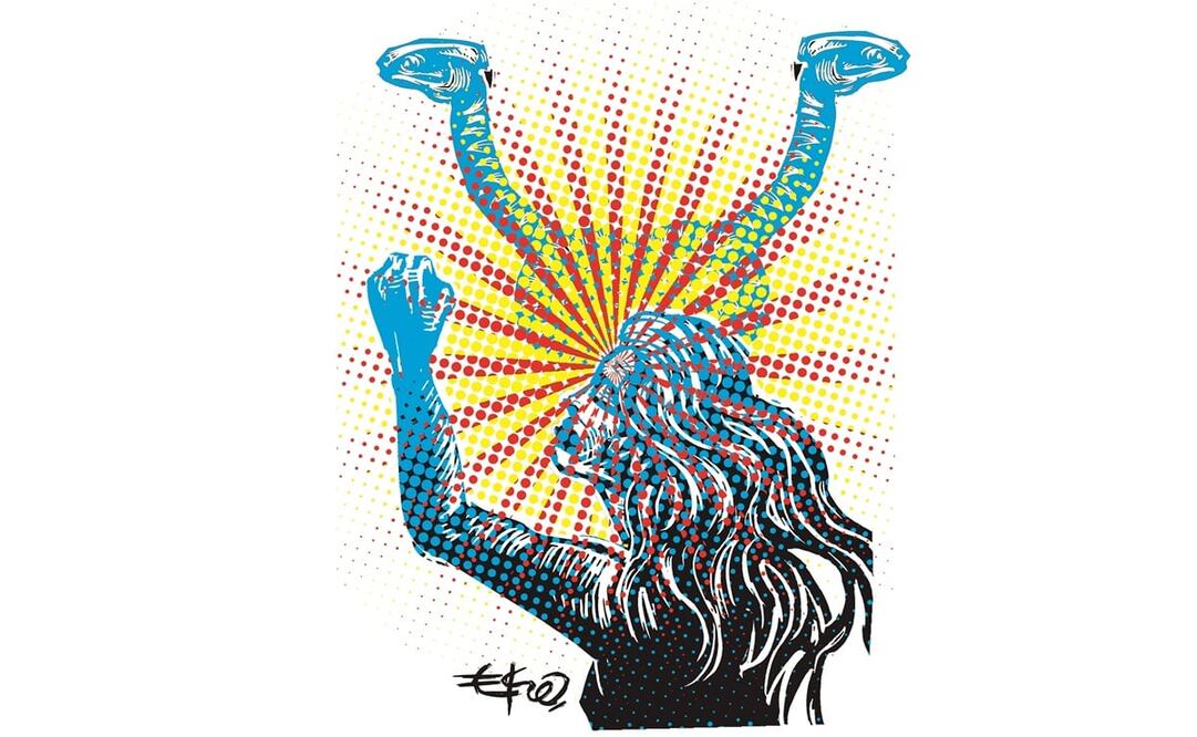 La no primera dama, salió primera grilla