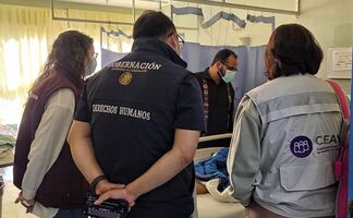 Supervisan atención médica de lesionados en descarrilamiento del Tren Interoceánico; acude Derechos Humanos