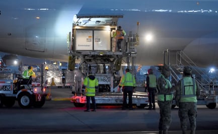 Llega a México nuevo cargamento de vacunas antiCovid de CanSino