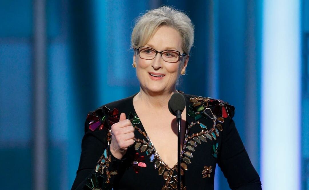 Meryl Streep ofreció un emotivo discurso al obtener el premio Cecil B. DeMille a la trayectoria  FOTO:AP