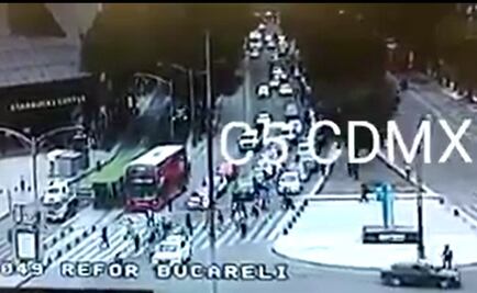 Se restablece circulación en Paseo de la Reforma tras marcha