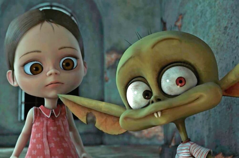 La cinta cuenta la relación entre una niña y un extraño ser verde (ARCHIVO EL UNIVERSAL)