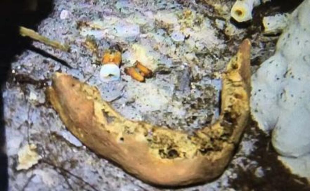 Hallan esqueleto humano de hace 10 mil años en el cenote más grande del mundo 
