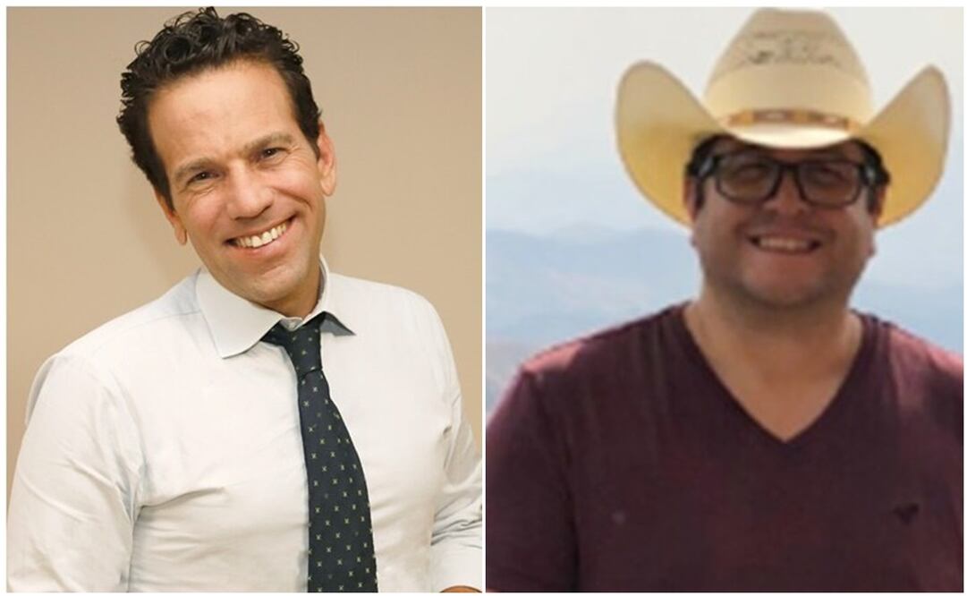 Carlos Loret de Mola y José Ramón López Beltrán. Foto: Especial