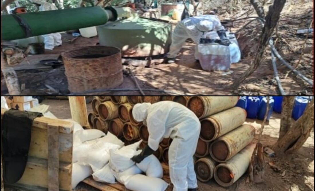 Aseguran 20 laboratorios clandestinos en Sinaloa; militares los inhabilitan, la FGR investiga | El Universal