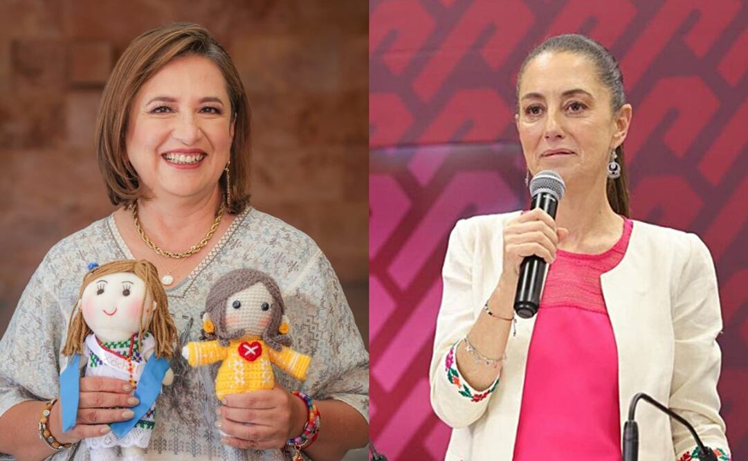 Claudia y Xóchitl, virtuales candidatas de las elecciones de 2024. Foto: Twitter