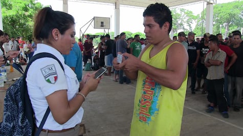 Migración asegura a 150 centroamericanos indocumentados en Chiapas