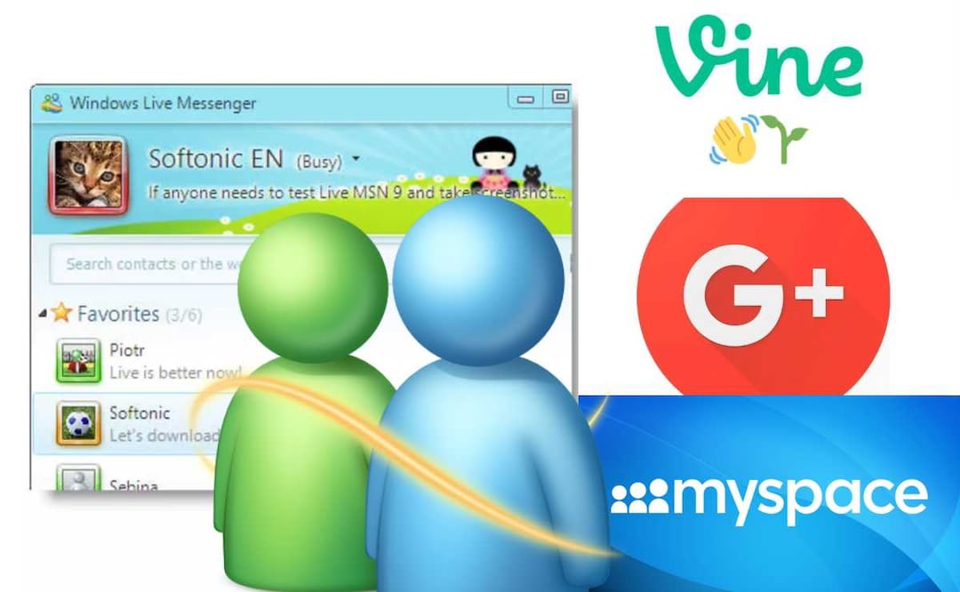 Redes sociales que triunfaron y después desaparecieron 