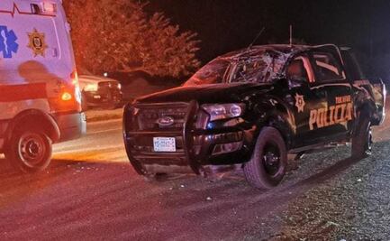 Choca patrulla con vehículo particular en Progreso, Yucatán; hay seis heridos