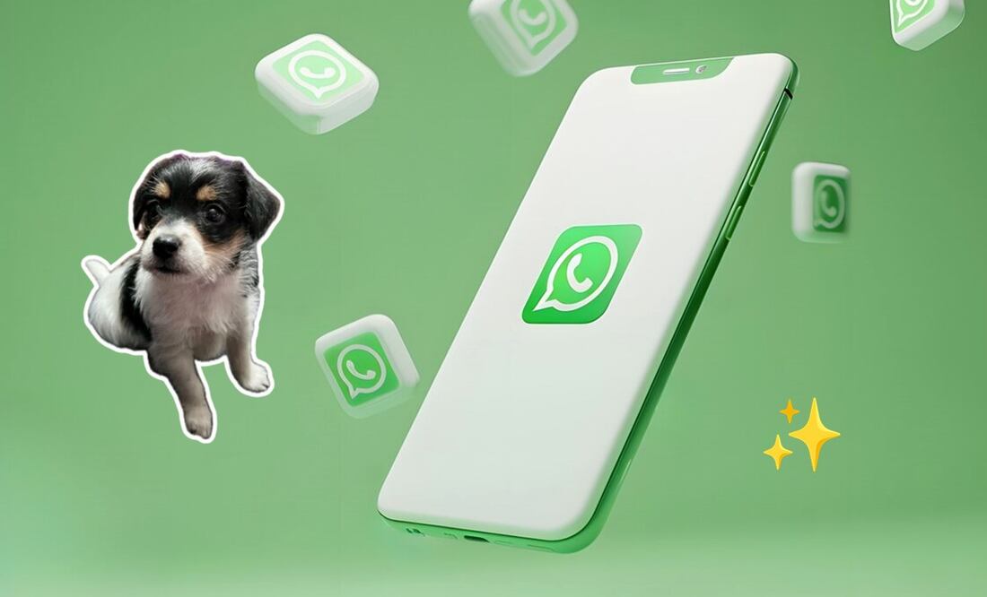 WhatsApp reinventa los stickers con la IA. Foto: Especial / Freepik