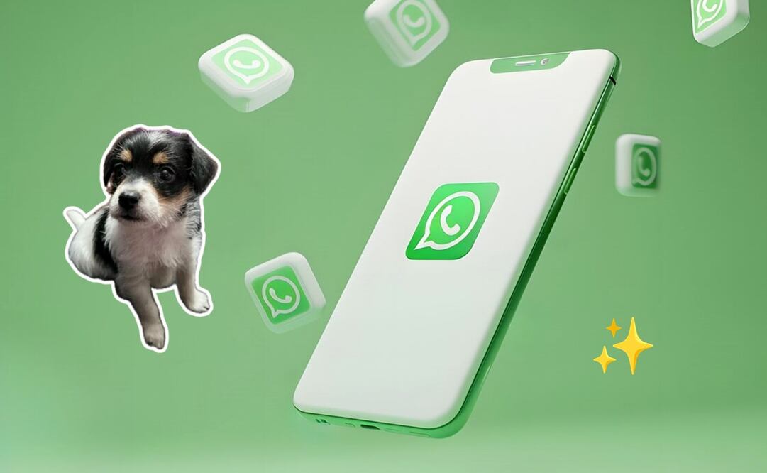 WhatsApp reinventa los stickers con la IA. Foto: Especial / Freepik